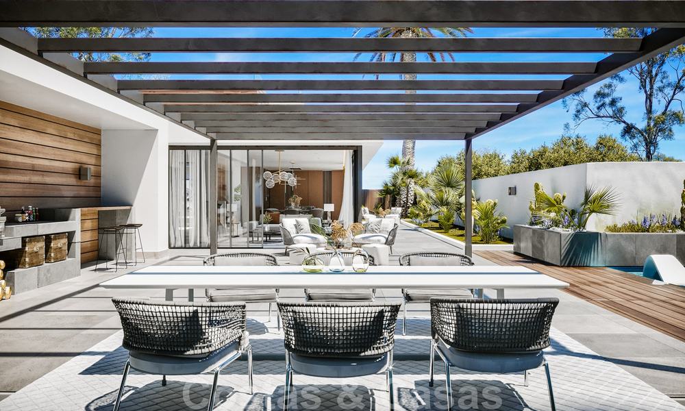 Unique opportunity, elegantly renovated villa in the heart of the Golf Valley in Nueva Andalucia, Marbella. Close to Puerto Banus. 28060