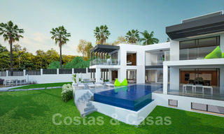 Modern new build villa for sale close to the beach in East Marbella 28610 