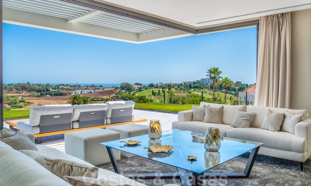 Spacious newly built apartment for sale with private pool in a gated resort in Benahavis - Marbella 29059