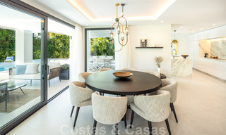 Elegantly renovated frontline golf villa for sale in the heart of the Golf Valley in Nueva Andalucia, Marbella 30046 