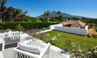 Stylish renovated villa for sale with beautiful views of the mountain range in Nueva Andalucia - Marbella, walking distance to amenities 30292 
