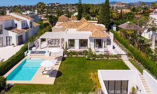 Stylish renovated villa for sale with beautiful views of the mountain range in Nueva Andalucia - Marbella, walking distance to amenities 30293 