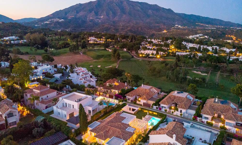 Stylish renovated villa for sale with beautiful views of the mountain range in Nueva Andalucia - Marbella, walking distance to amenities 30311