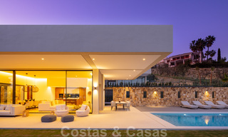 Last villa! Contemporary modern newly built villa with sea views for sale in Nueva Andalucia, Marbella 30351 