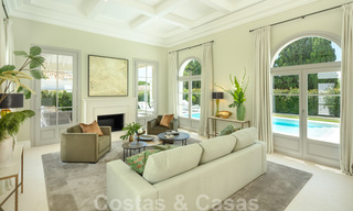 2 Elegant top quality new luxury villas for sale in a classic and Provencal style above the Golden Mile in Marbella 30476 