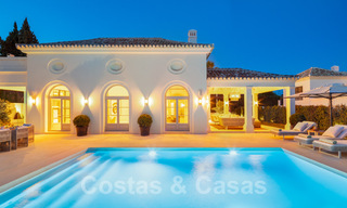 2 Elegant top quality new luxury villas for sale in a classic and Provencal style above the Golden Mile in Marbella 30492 