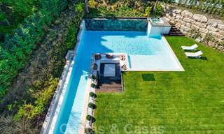 Ready to move in modern villa for sale within walking distance to amenities and Puerto Banus in Nueva Andalucia, Marbella 30700 