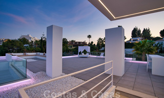 Ready to move in modern villa for sale within walking distance to amenities and Puerto Banus in Nueva Andalucia, Marbella 30706 