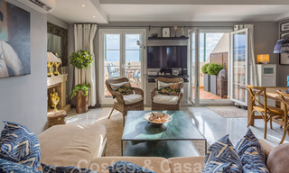 Renovated penthouse apartment for sale with sea views and within walking distance to all amenities and Puerto Banus in Nueva Andalucia, Marbella 31181 