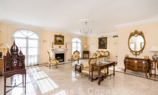 Stately classic Mediterranean style country villa for sale on the New Golden Mile near the beach and Estepona Centre 31397 
