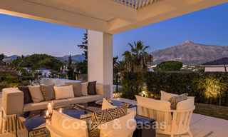 Refurbished luxury villa in contemporary style for sale, close to amenities in the golf valley of Nueva Andalucia, Marbella 31783 