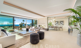 Elegant and spacious modern new villa for sale with stunning panoramic sea views in Elviria, Marbella 32319 