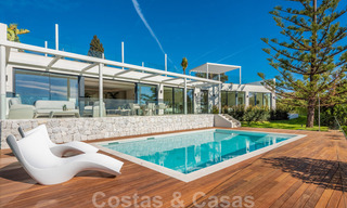 Elegant and spacious modern new villa for sale with stunning panoramic sea views in Elviria, Marbella 32331 