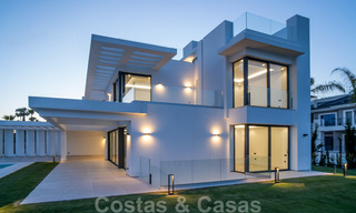 Ready to move in, new modern villa for sale in a five star golf resort in Marbella - Benahavis 34494 