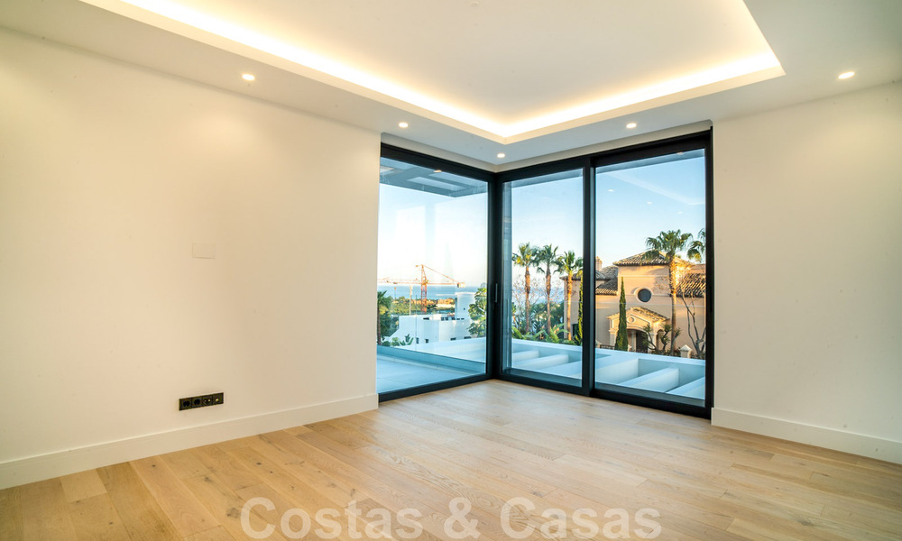 Ready to move in, new modern villa for sale in a five star golf resort in Marbella - Benahavis 34507