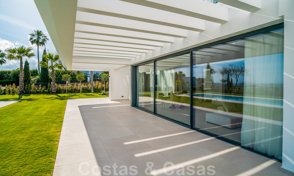 Ready to move in, modern new build villa for sale in a five star golf resort in Marbella - Benahavis 34555