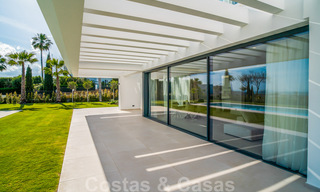 Ready to move in, modern new build villa for sale in a five star golf resort in Marbella - Benahavis 34555 