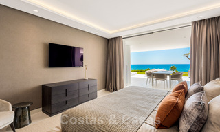 Crème de la Crème, modern ready apartment for sale, right on the beach between Marbella and Estepona 34692 