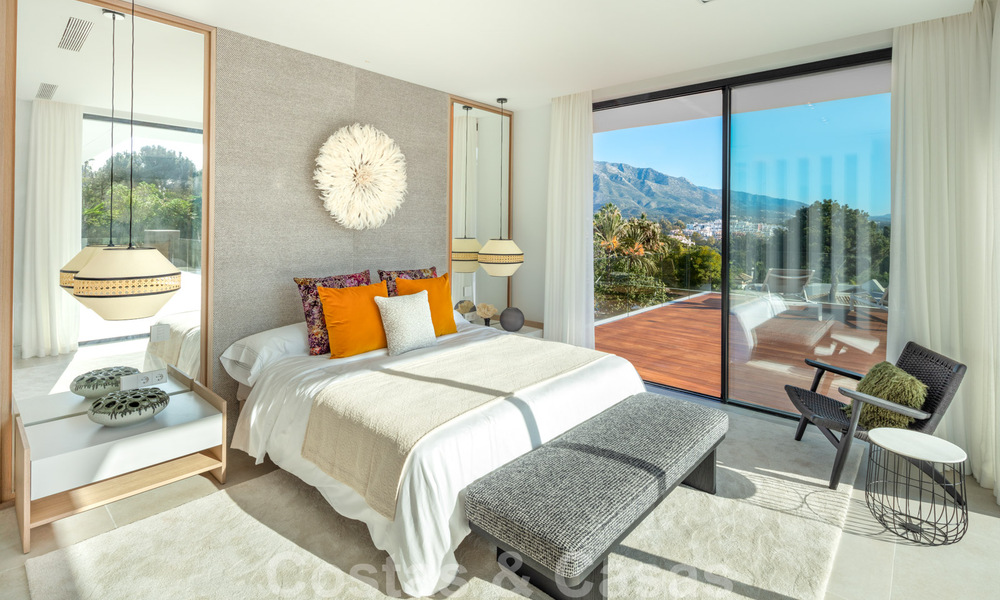 Designer villa in the highly desirable residential area of Las Brisas in Nueva Andalucia with stunning views of the La Concha mountain in Marbella 34767