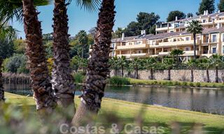 Contemporary renovated apartment for sale with spacious terrace, sea and mountain views in La Quinta golf resort, Benahavis - Marbella 34849 
