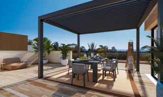 Modern luxury apartments for sale on an idyllic lake with panoramic views in Nueva Andalucia - Marbella. NEW PHASE. 34979 