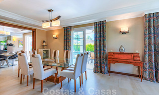 Beachside villa for sale in an exclusive beachfront residential area on the Golden Mile in Marbella 35015 