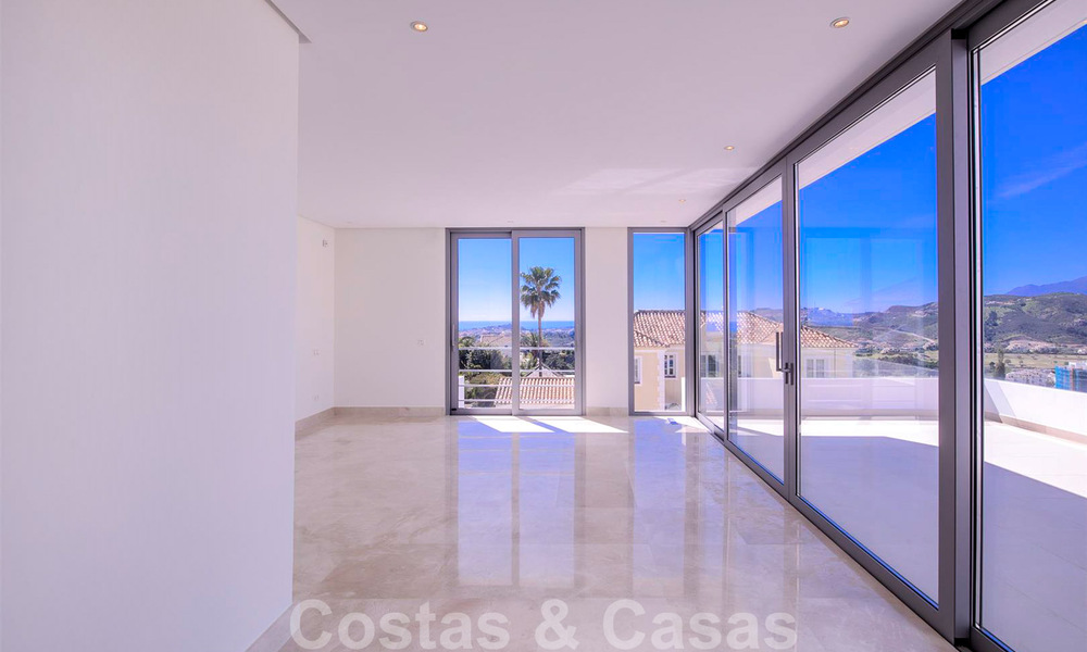 Ready to move in, new modern luxury villa for sale in Marbella - Benahavis in a gated and secure residential area 35644