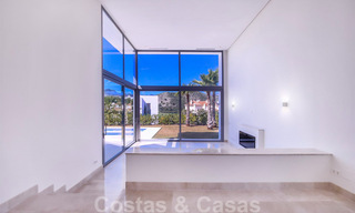 Ready to move in, new modern luxury villa for sale in Marbella - Benahavis in a gated and secure residential area 35650 