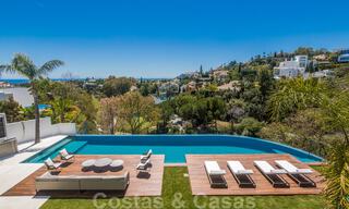 Ready to move into, super luxurious new modern villa for sale with stunning views in a golf urbanisation in Marbella - Benahavis 35861 