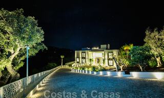 New build luxury villa for sale with sea views in the exclusive La Zagaleta Golf Resort, Benahavis - Marbella. Ready to move in. 40191 