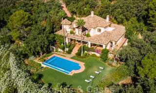 Mediterranean luxury villa with sea views for sale in the exclusive La Zagaleta Golf Resort in Benahavis - Marbella 36320 