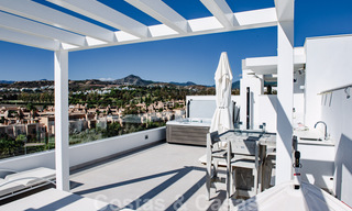Ready to move in, spacious modern designer penthouse for sale in a luxury complex in Marbella - Estepona 36972 