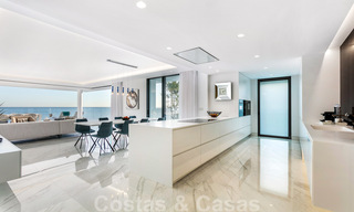 Sleek modern, luxury frontline beach apartment for sale in Emare, on the New Golden Mile, between Marbella and Estepona 36956 