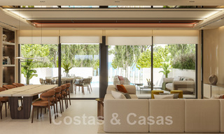Beachfront new development. Ultra-luxury villas for sale in first line beach complex in Marbella 48711 
