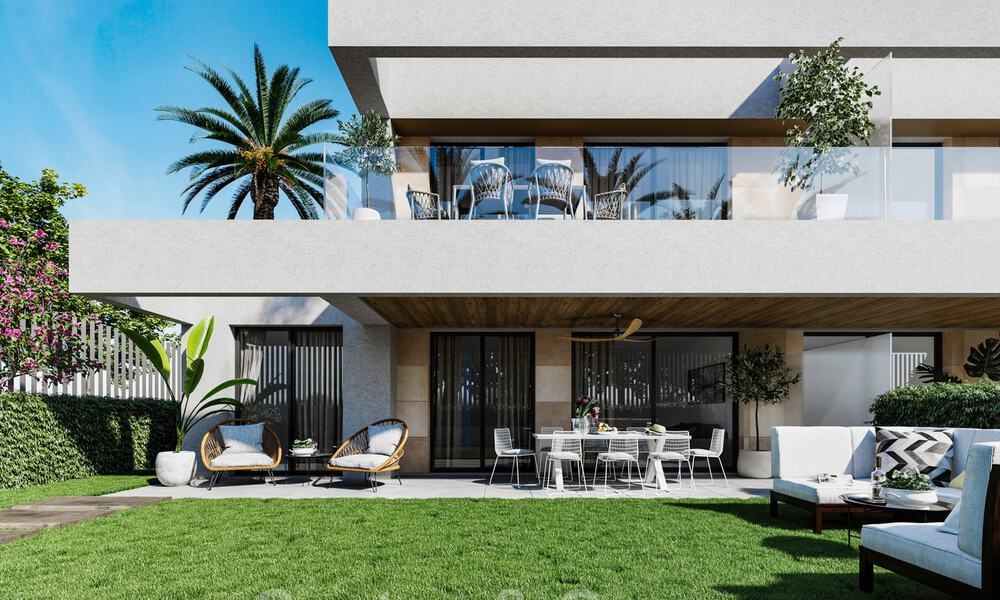 New modern apartments for sale in Elviria beach in Marbella 38502