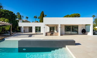 Contemporary, luxury villa for sale, frontline Las Brisas golf with stunning views in Nueva Andalucia, Marbella 39243 