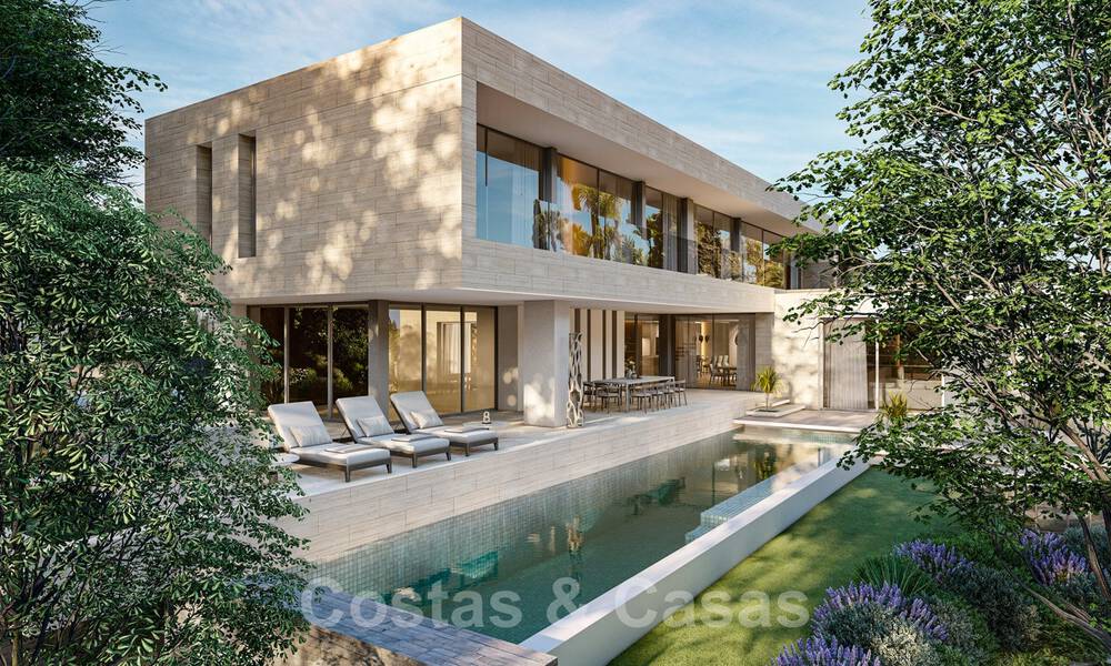 Modern Villa for sale, with sea views, surrounded by a beautiful, green landscape in the exclusive Cascada de Camojan, Golden Mile, Marbella 39631