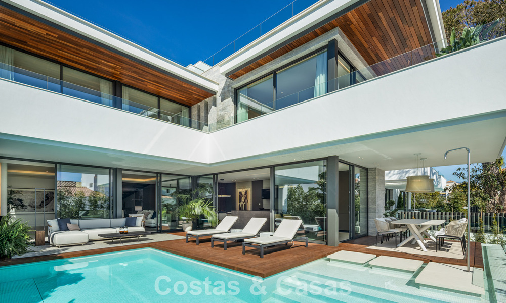 Fantastic, modern, new construction villa for sale, in a beach area of San Pedro in Marbella 66381