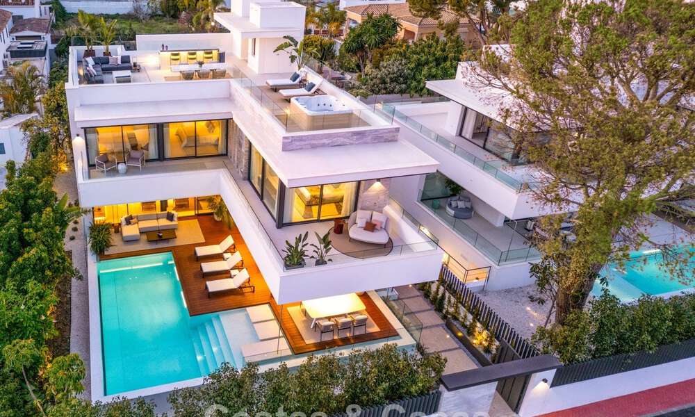 Fantastic, modern, new construction villa for sale, in a beach area of San Pedro in Marbella 66390