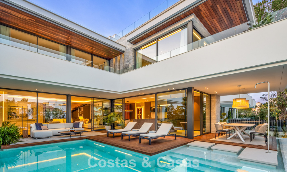 Fantastic, modern, new construction villa for sale, in a beach area of San Pedro in Marbella 66393