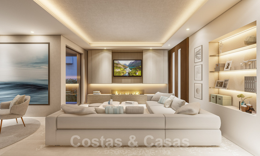 Modern new construction villa for sale, walking distance to the beach, beachside San Pedro de Alcantara, Marbella 40554