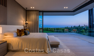 Royale, modern villa for sale with spectacular open sea views in a gated community in Benahavis - Marbella 40757 
