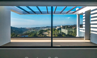 Designer villa for sale with panoramic sea views in a prestigious golf resort in Benahavis - Marbella 40940 