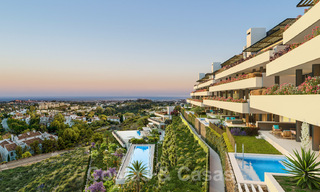 New, modern, luxury apartments for sale with panoramic sea views in Marbella - Benahavis 41177 