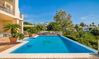 Spanish, luxury villa for sale, with views of the countryside and the sea, in Marbella - Benahavis 41544 