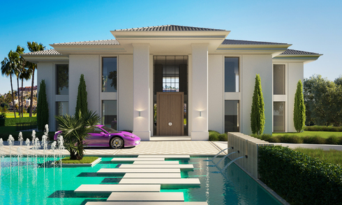New luxury villa for sale, first line golf in Benahavis - Marbella 41760