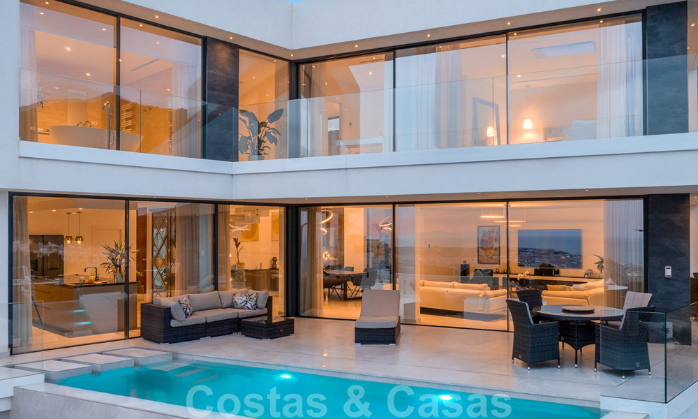 Architectural, modern luxury villa for sale in Mijas, Costa del Sol 41933