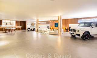 Contemporary, modern luxury villa for sale in resort style with panoramic sea views in Cascada de Camojan in Marbella 42404 