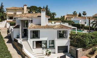Contemporary Mediterranean luxury villa for sale with views of the golf valley in Nueva Andalucia - Marbella 42816 