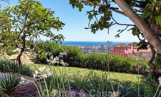 Prestigious luxury villa in Mediterranean style for sale with stunning panoramic sea views in Benahavis - Marbella 43508 